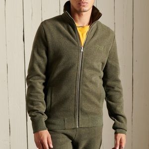 Rainforest men’s khaki zip up jacket M L88-15